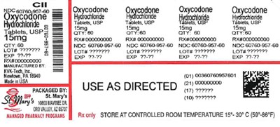 957-60 (Oxycodone 60760 957 60)